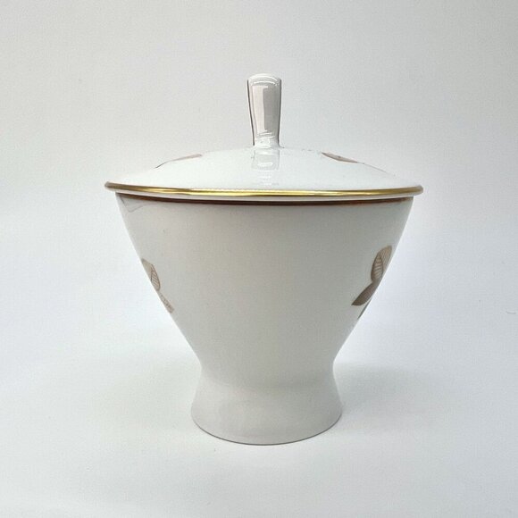 Vintage Rosenthal Classic Rose Porcelain Sugar Bowl With Lid Gold Trim - Picture 3 of 9